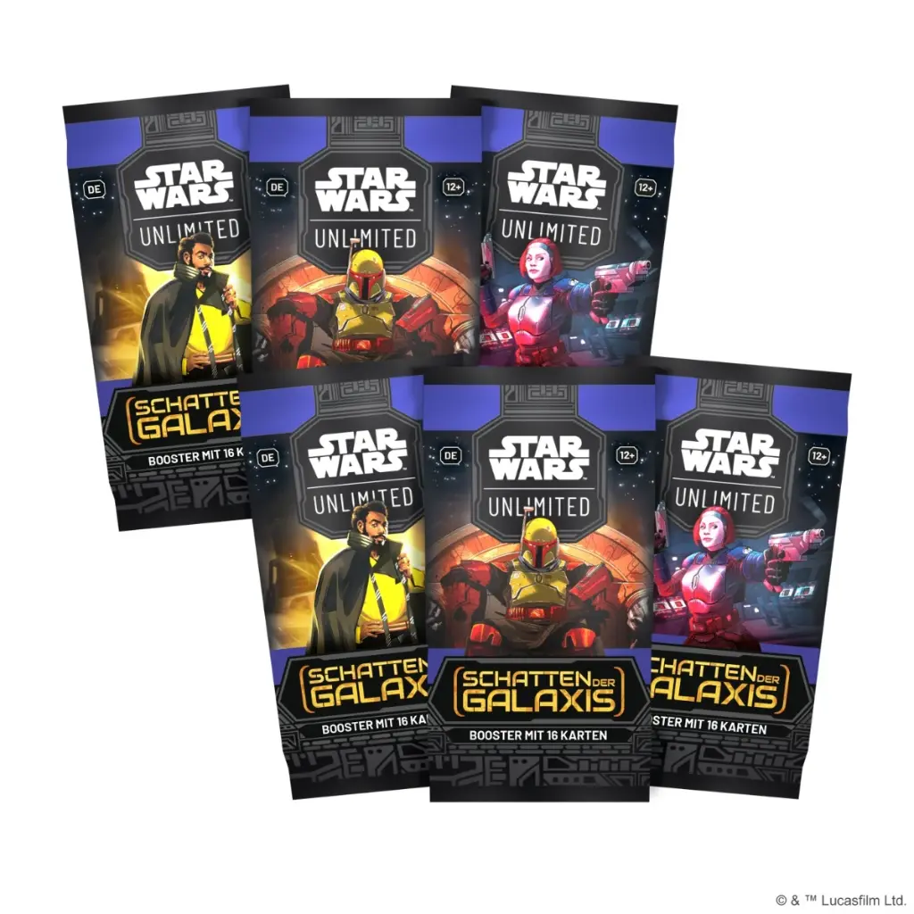 Star Wars: Unlimited - Schatten der Galaxis (Booster-Display)