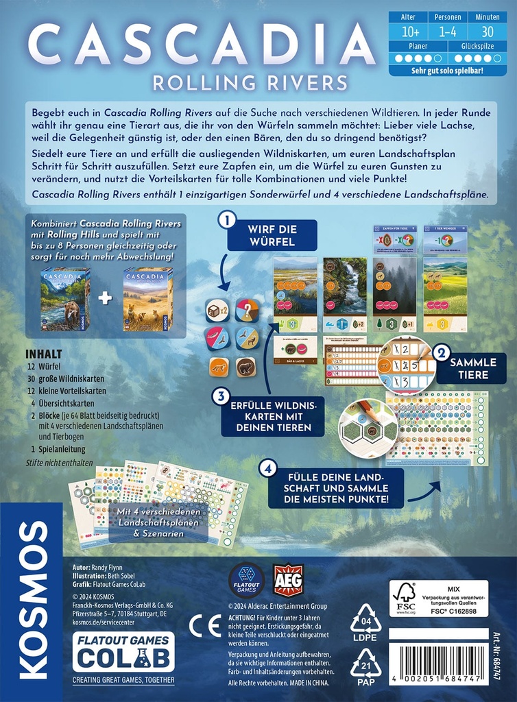 Cascadia: Rolling Rivers 