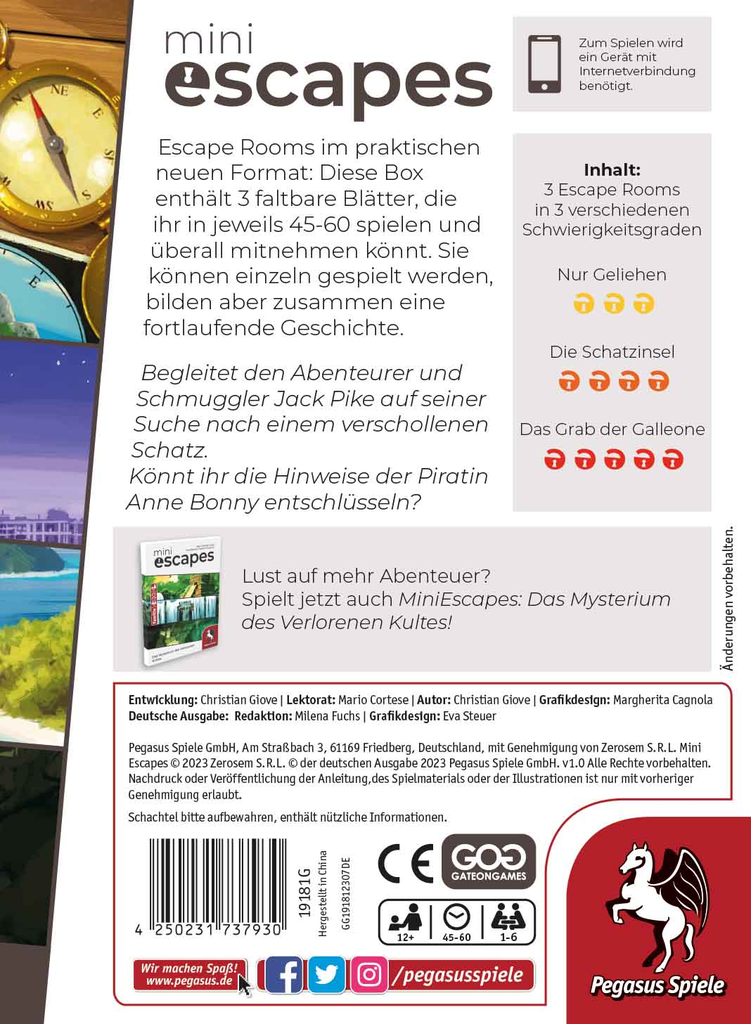 Mini Escapes – Auf den Spuren des Schatzes von Anne Bonny