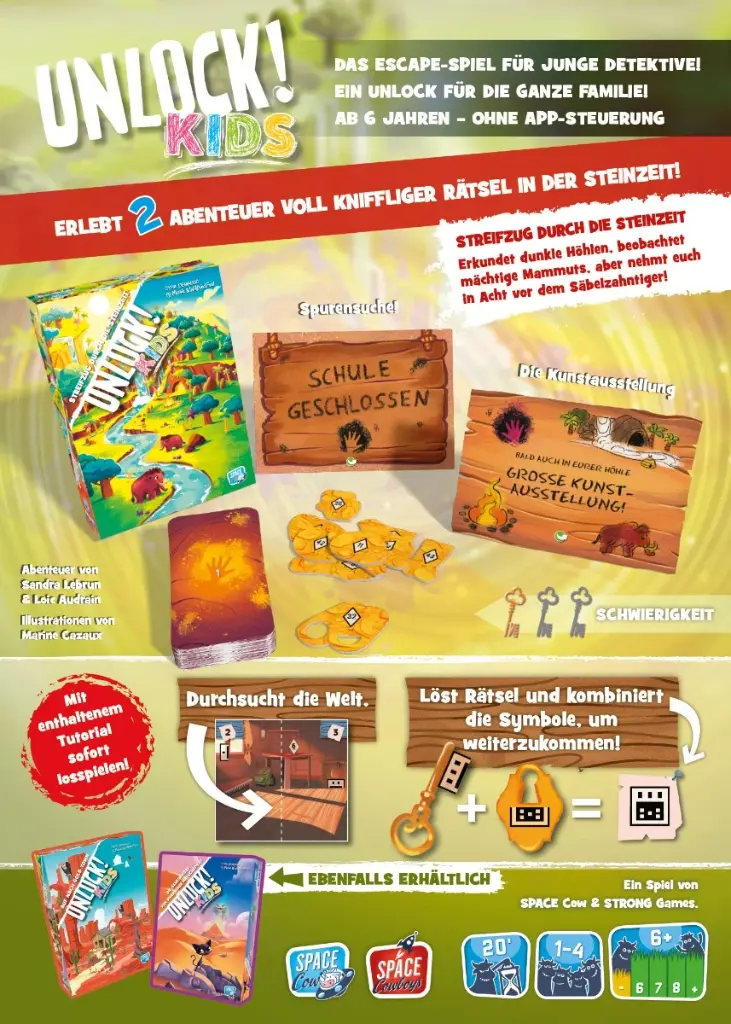 Unlock! Kids: Streifzug durch die Steinzeit