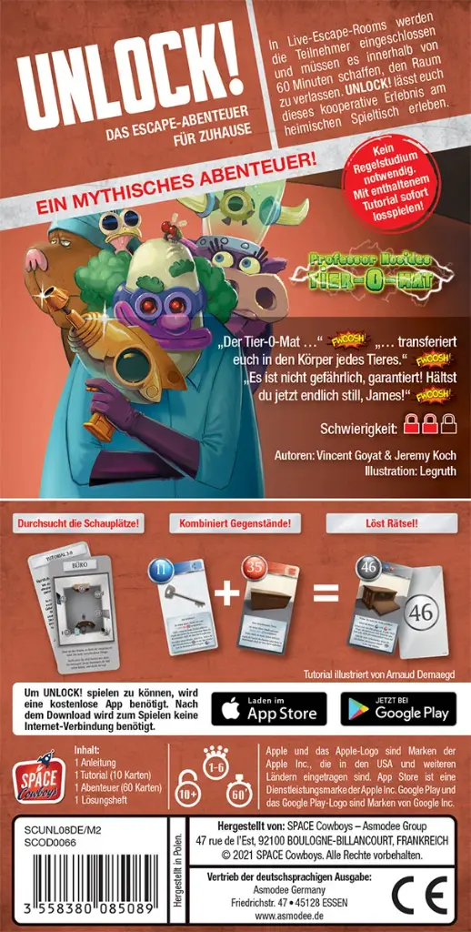 Unlock! Professor Nosides TIER-O-MAT