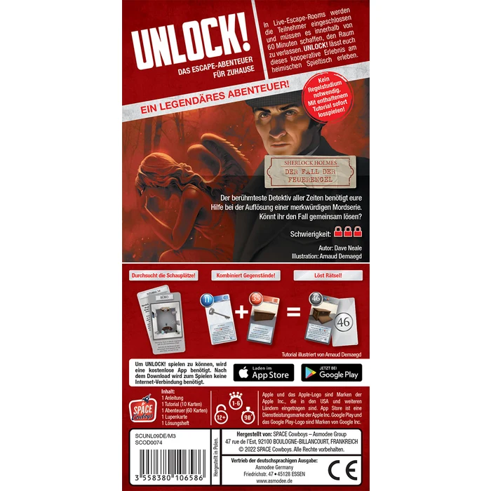 Unlock! Sherlock Holmes: Der Fall der Feuerengel