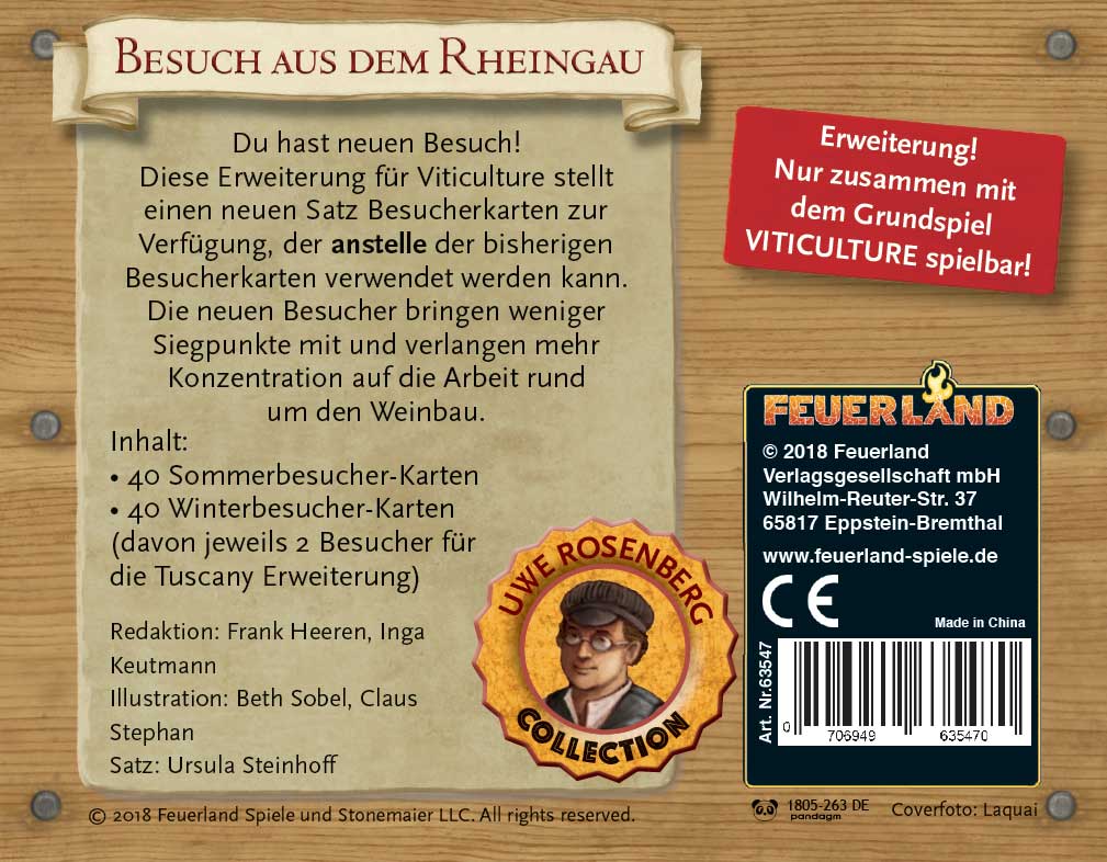 Viticulture - Besuch aus dem Rheingau [Erweiterung]