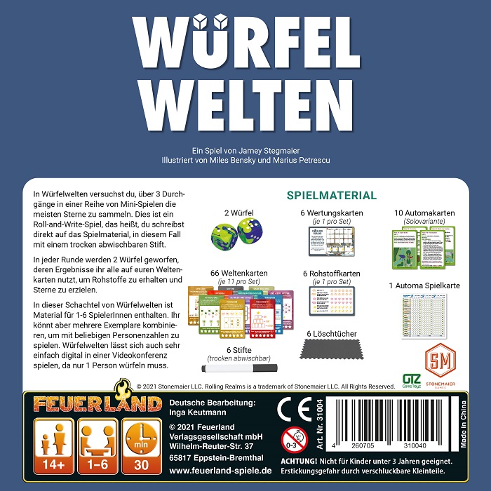 Würfel Welten
