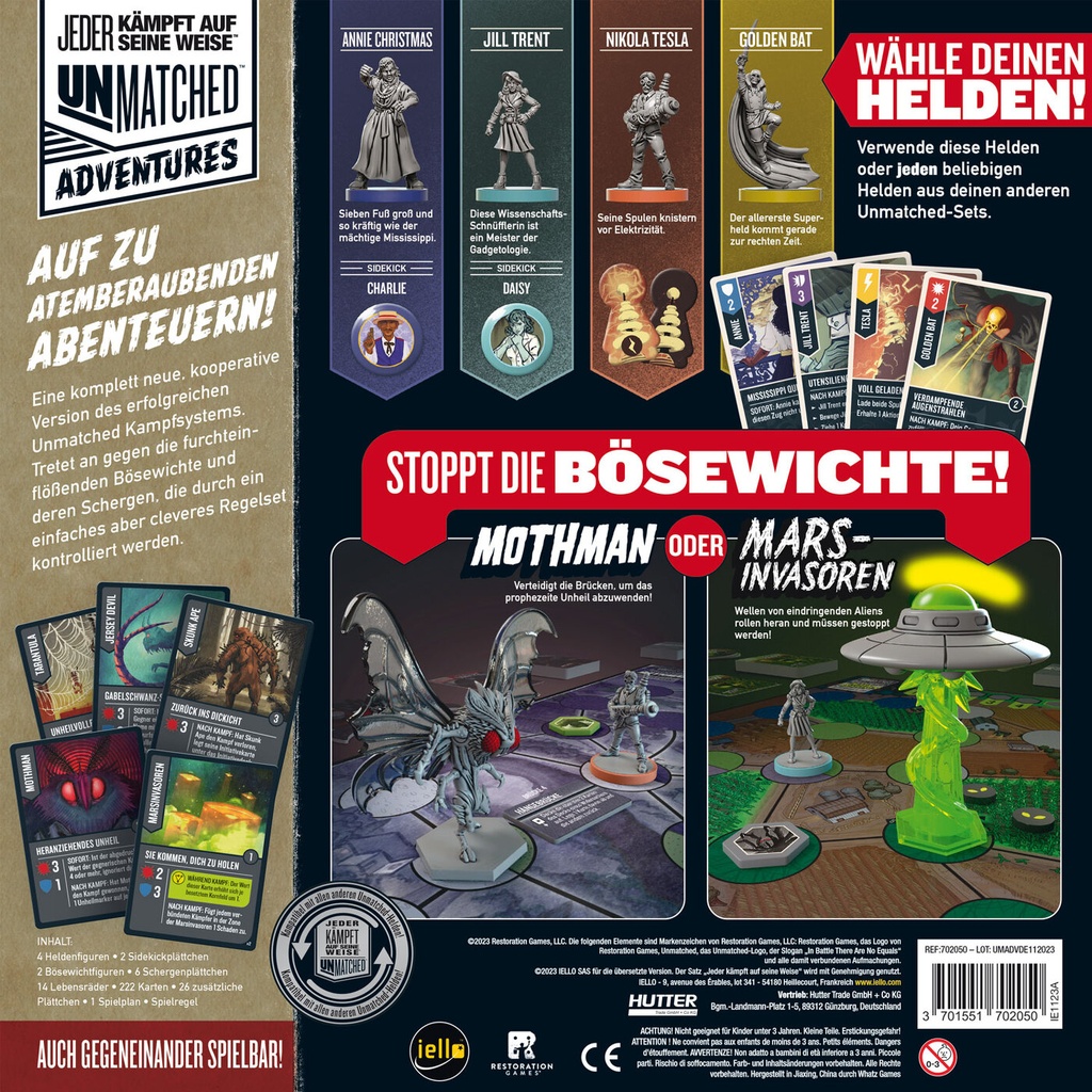 Unmatched Adventures - Tales to Amaze