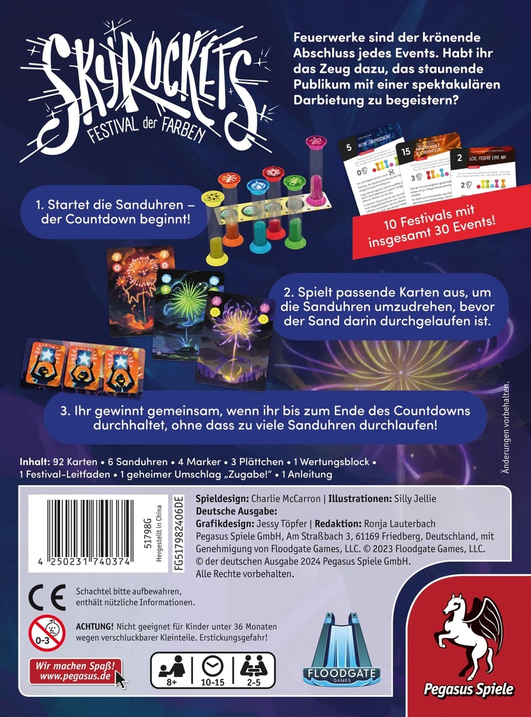 Skyrockets – Festival der Farben