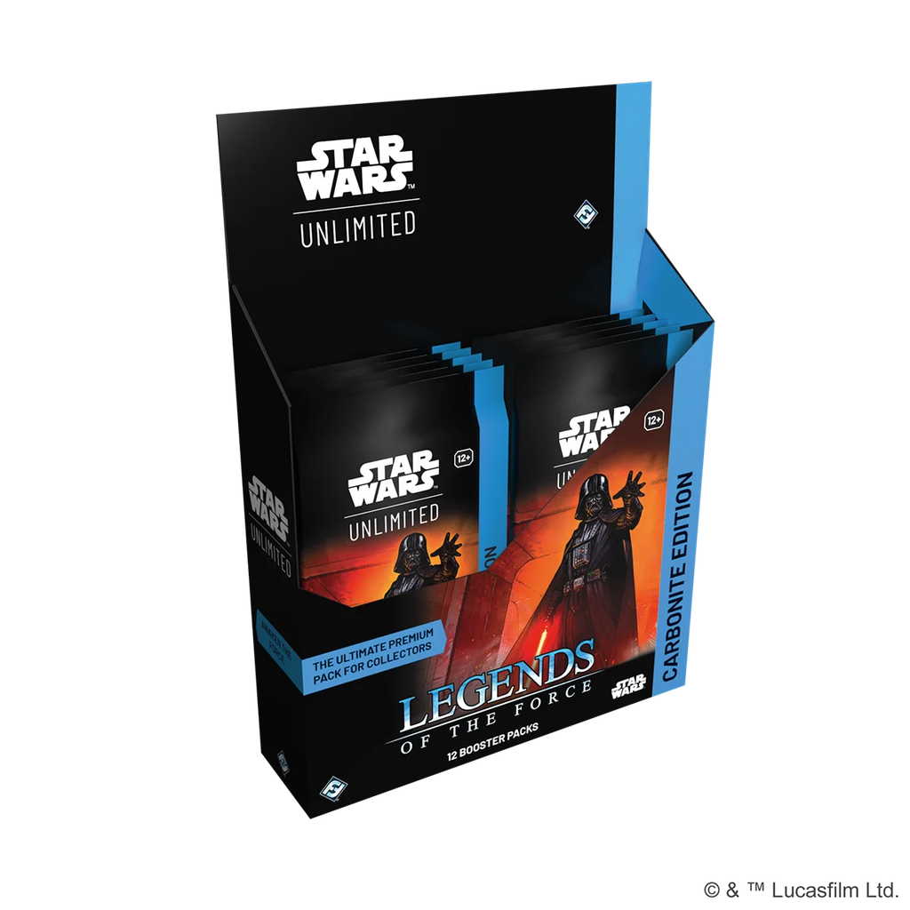 Star Wars: Unlimited - Legends of the Force (Carbonite-Booster-Display)