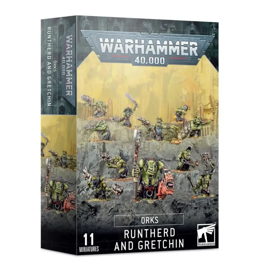 [50-16] ORKS: RUNTHERD AND GRETCHIN
