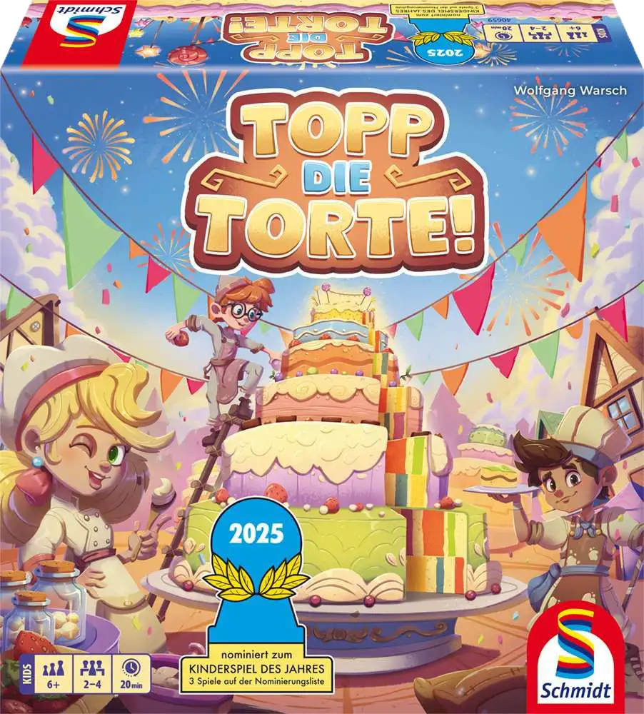 Topp die Torte! *Nominiert Kinderspiel des Jahres 2025*