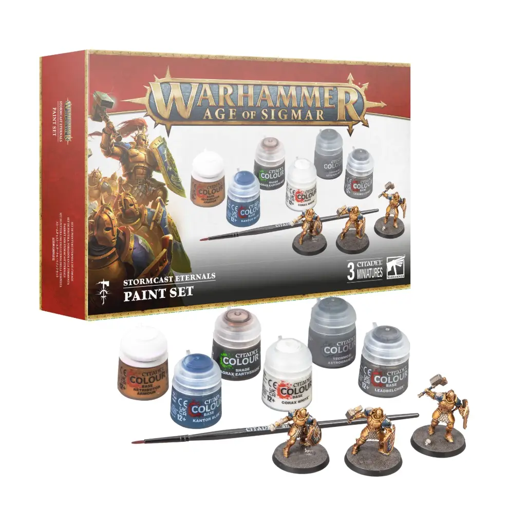 STORMCAST ETERNALS PAINTS SET