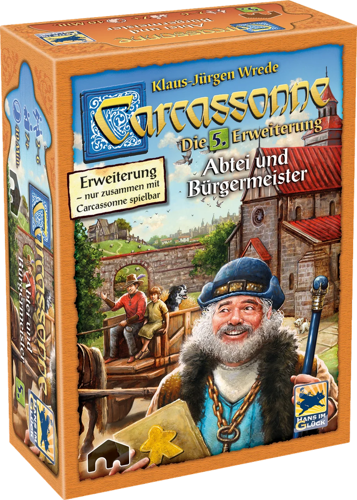 Carcassonne – Abtei und Bürgermeister
