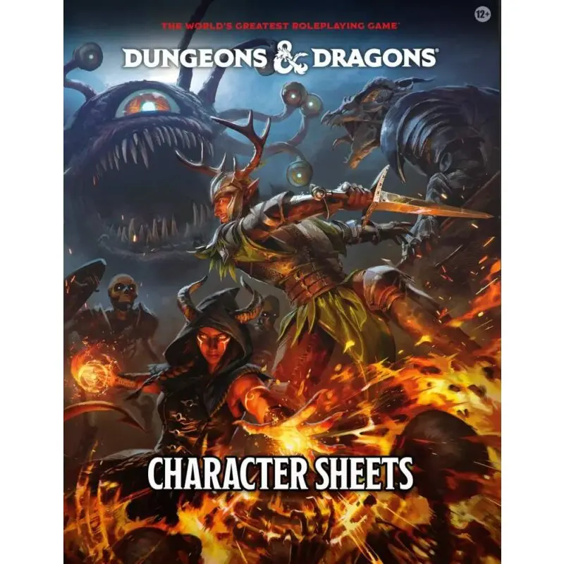 Dungeons & Dragons RPG - Character Sheets 2024