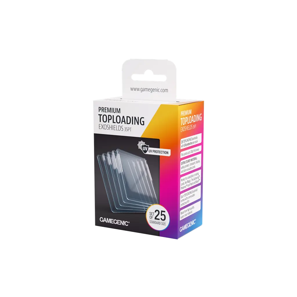 Gamegenic - Premium Toploading Exoshields 35pt 