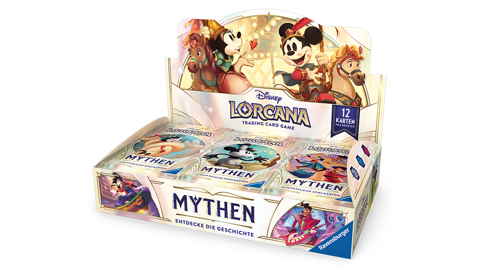 Disney Lorcana Mythen Booster Display (24 Packs)