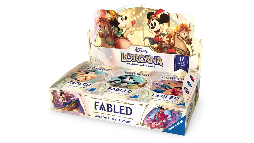 Disney Lorcana Fabled Booster Display (24 Packs)