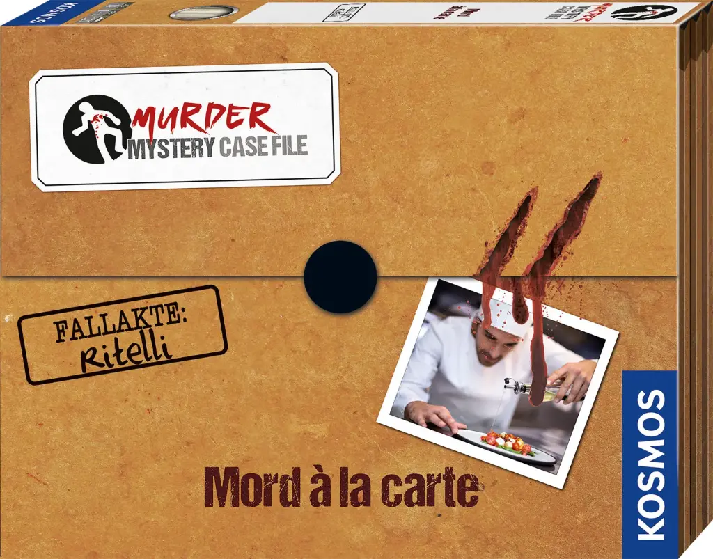 Murder Mystery Case Files Mord a la Carte 