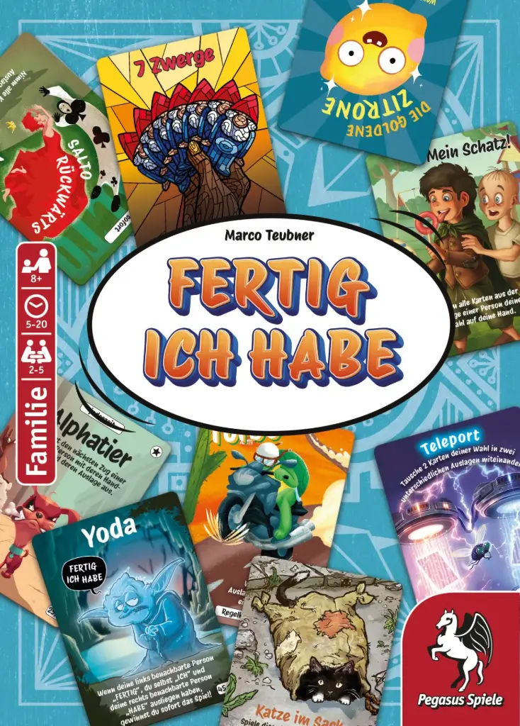 FERTIG ICH HABE 