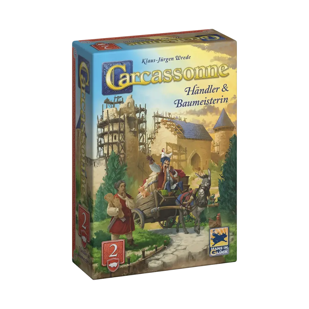 Carcassonne – Händler und Baumeisterin