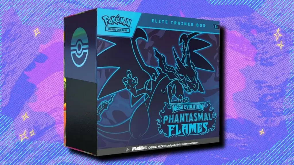 Pokemon TCG: Mega Evolution Phantasmal Flames - Elite Trainer Box
