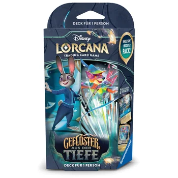 Disney Lorcana: Geflüster aus der Tiefe - Starter Deck (Deutsch, Saphire & Steel)