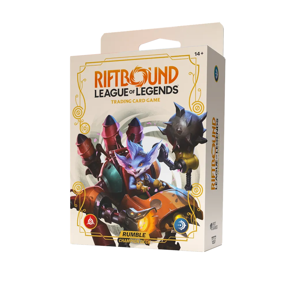 Riftbound: League of Legends TCG - Spiritforged Champion Deck - Rumble - EN