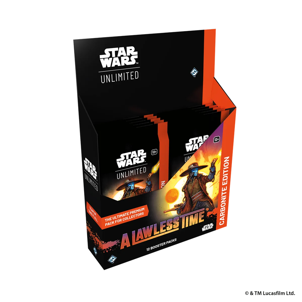 Star Wars: Unlimited – A Lawless Time (Carbonite Booster Display)