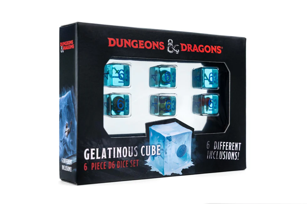D&D Gelatinous Cube 6-Pack