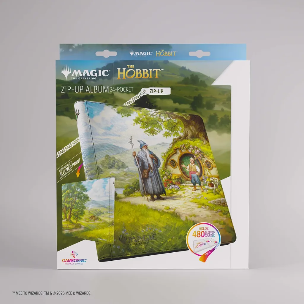 Magic The Gathering The Hobbit Zip-Up Album