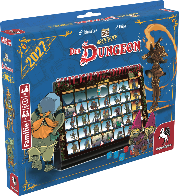 365 Abenteuer – Der Dungeon [Kalender Edition 2027]