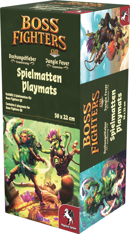 Boss Fighters QR Spielmatten: Dryade und Goblin (2 Stück)