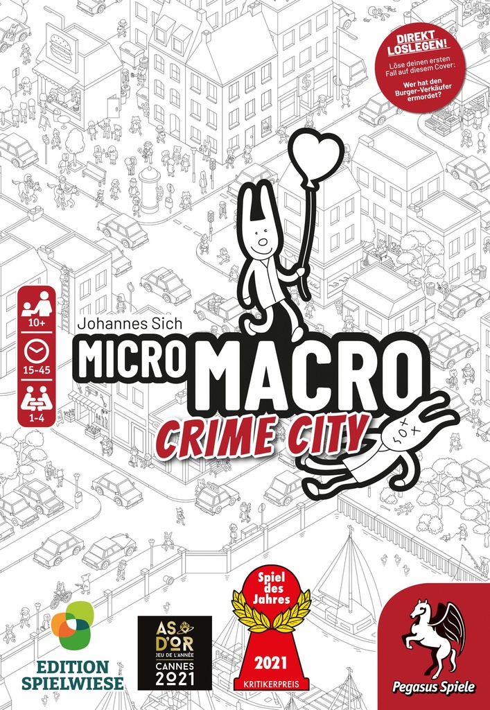 MicroMacro: Crime City (Edition Spielwiese) (German)