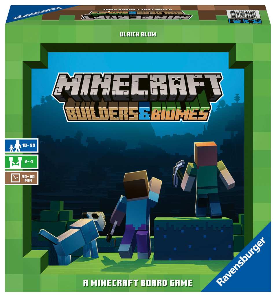 Minecraft – Builders & Biomes – das Brettspiel