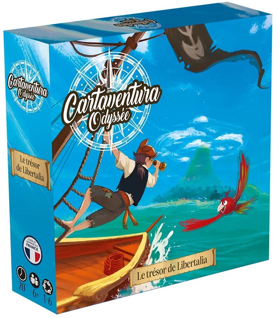 Cartaventura Odyssée : LE TRÉSOR DE LIBERTALIA