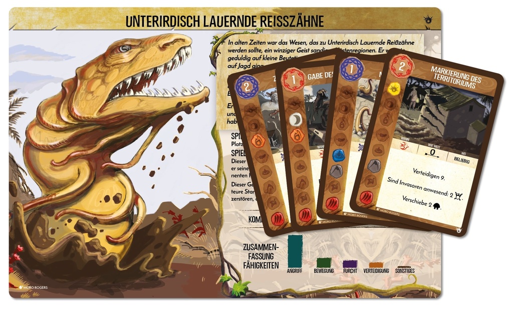Spirit Island: Unterirdisch Lauernde Reißzähne
