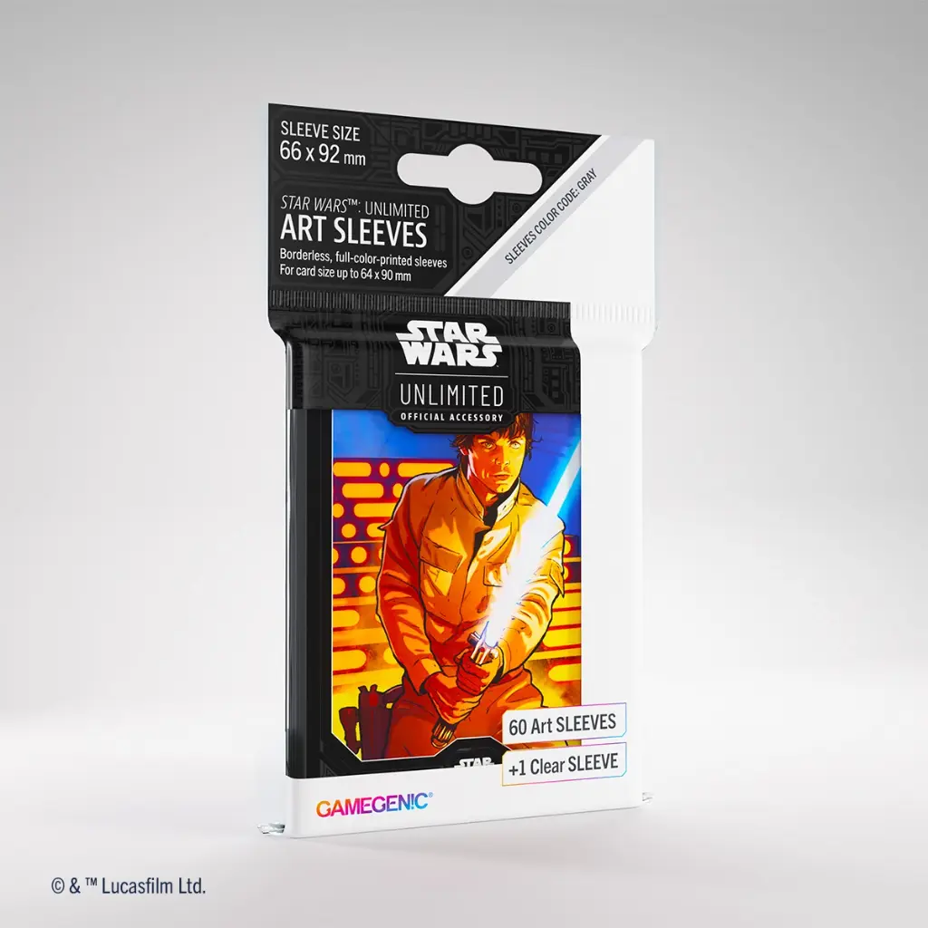 Star Wars: Unlimited Art Sleeves (Luke Skywalker)