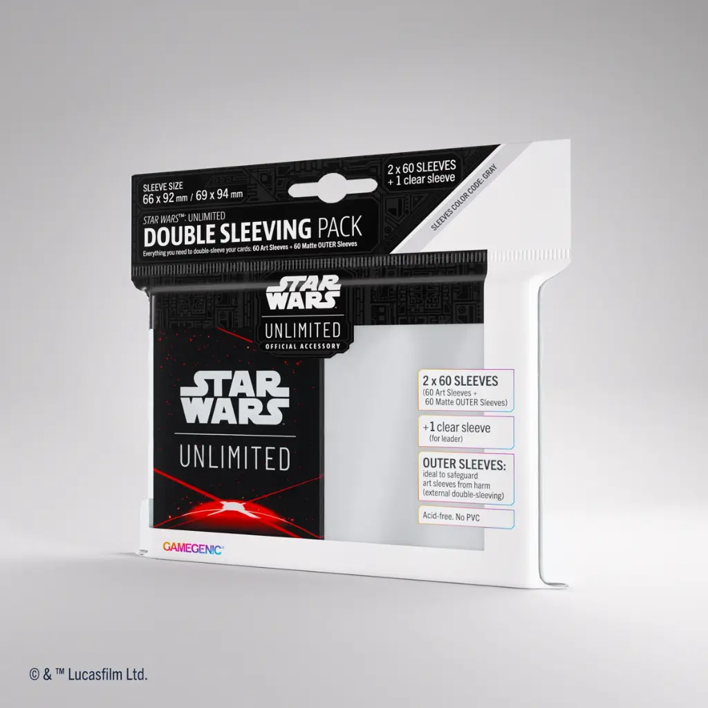 Star Wars: Unlimited Art Sleeves Double Sleeving Pack