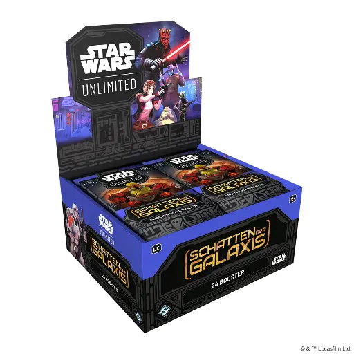 Star Wars: Unlimited - Schatten der Galaxis (Booster-Display) (Deutsch)