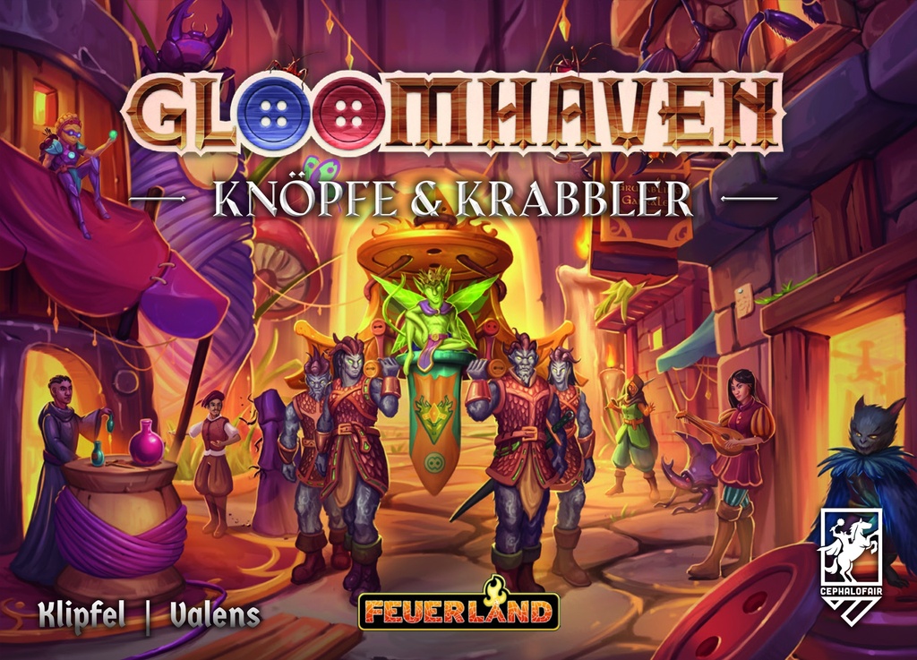 Gloomhaven: Knöpfe & Krabbler  (German)