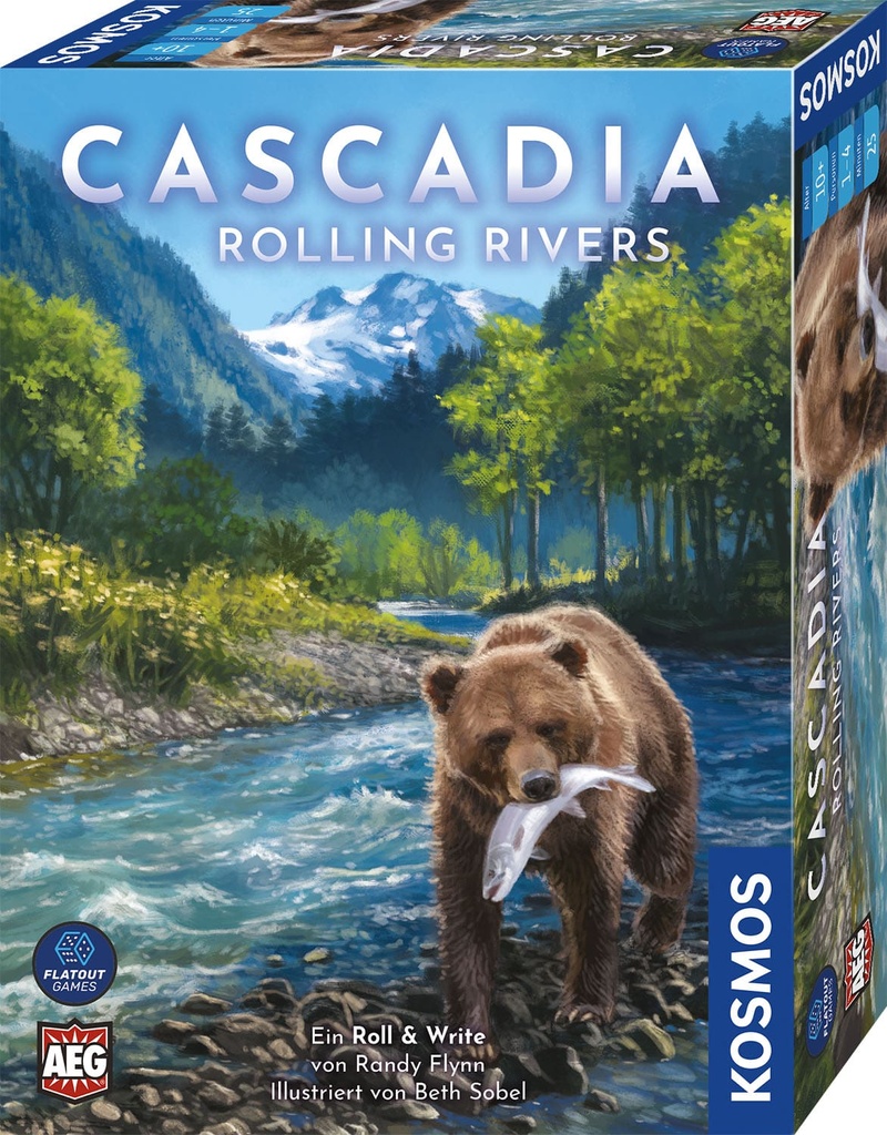 Cascadia: Rolling Rivers  (German)