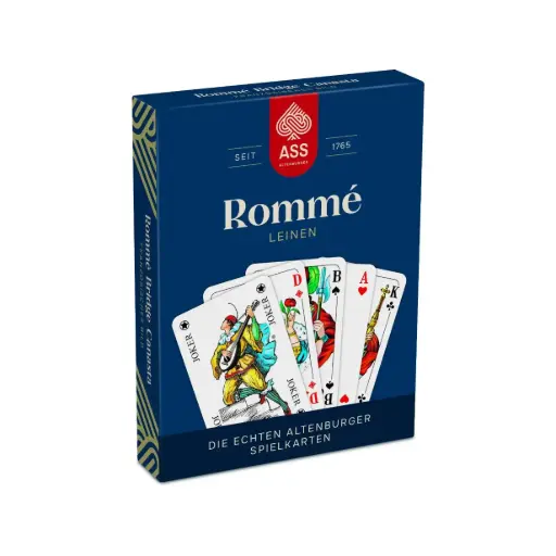 Rommé Leinen, französisches Bild