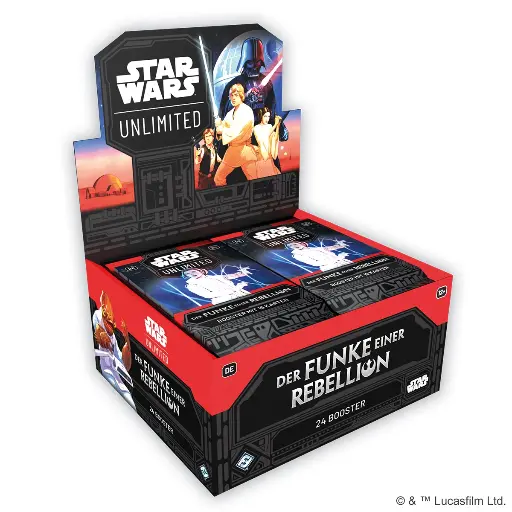 Star Wars: Unlimited - Der Funke einer Rebellion (Booster-Display)