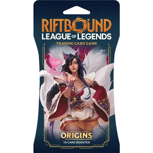 Riftbound League of Legends - Set One Origins Sleeved Booster